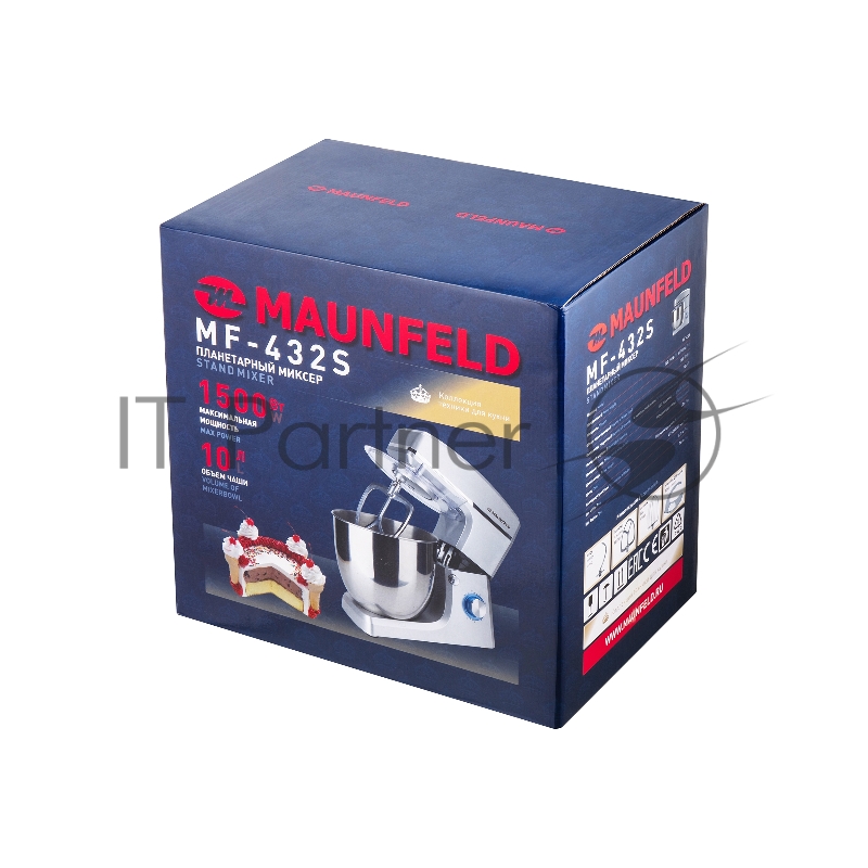 Миксер планетарный MAUNFELD MF-432S