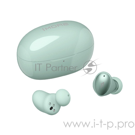 Наушники TWS 1MORE ESS6001T-Green True Wireless ANC внутриканальные с микрофоном,20 - 20000 Гц,32 Ом,USB Type-C