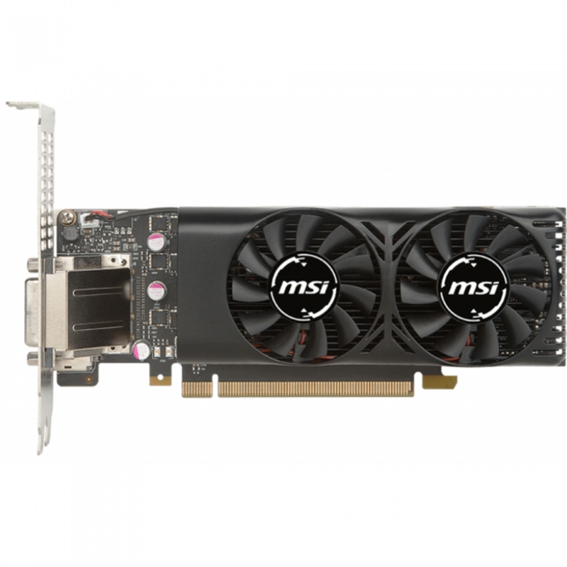 Видеокарта MSI GTX 1050 TI 4GT LP RTL nVidia GTX 1050TI 4096Mb 128bit GDDR5 1290/7008 DVIx1/HDMIx1/DPx1/HDCP low profile
