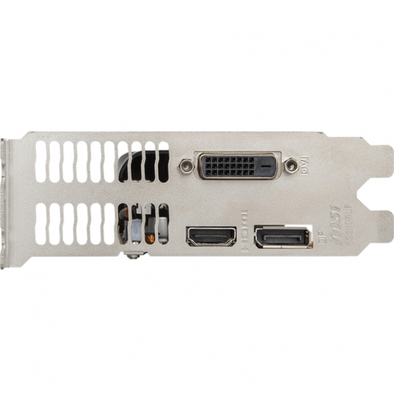 Видеокарта MSI GTX 1050 TI 4GT LP RTL nVidia GTX 1050TI 4096Mb 128bit GDDR5 1290/7008 DVIx1/HDMIx1/DPx1/HDCP low profile