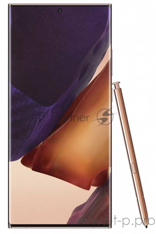 Смартфон Samsung SM-N986B Galaxy Note 20 Ultra 512Gb бронзовый моноблок 3G 4G 6.9 1440x3088 Android 10.0 108Mpix 802.11 a/b/g/n/ac/ax NFC GPS GSM900
