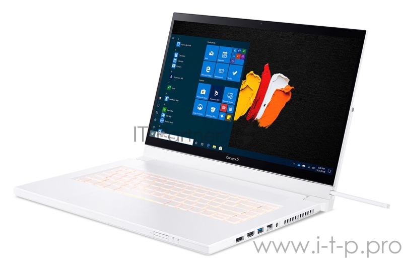 Ноутбук Acer ConceptD 7 Ezel CC715-71-70X8 Core i7 10750H/32Gb/SSD1Tb+1Tb/nVidia GeForce RTX 2080 Super 8Gb/15.6/IPS/UHD (3840x2160)/Windows 10 Prof