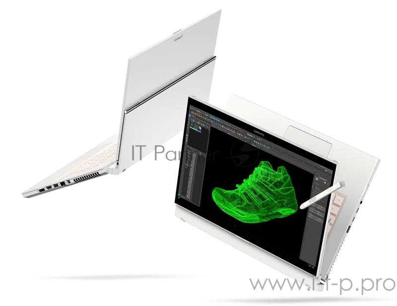 Ноутбук Acer ConceptD 7 Ezel CC715-71-70X8 Core i7 10750H/32Gb/SSD1Tb+1Tb/nVidia GeForce RTX 2080 Super 8Gb/15.6/IPS/UHD (3840x2160)/Windows 10 Prof