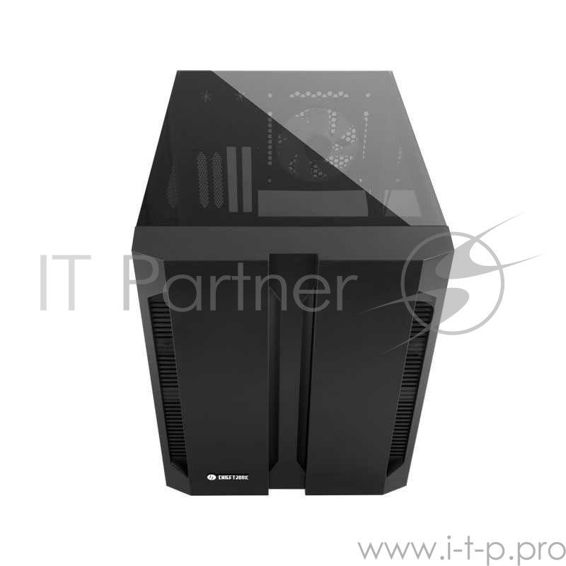 Корпус Chieftec Chieftronic Gaming case, Gaming case,w/1x RGB,fan controller,side Glass door. mATX. GM-01B-OP