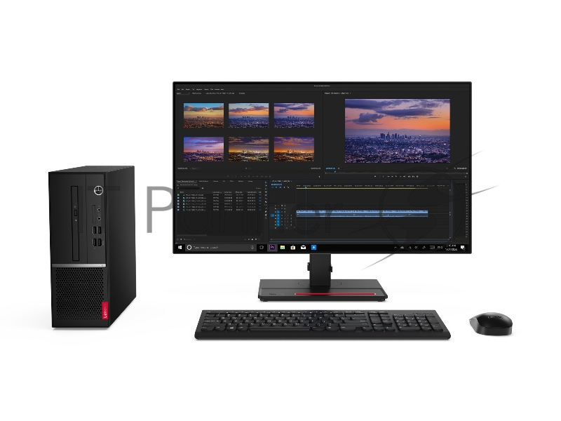 ПК Lenovo V50s-07IMB i3-10100, 8GB, 256GB SSD M.2, Intel UHD 630, DVD-RW, 180W, USB KB&Mouse, Win 10 Pro64 RUS, 1Y On-site