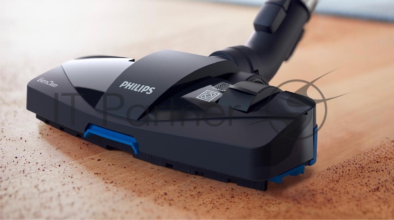 Пылесос Philips Пылесос Philips/ Мешковый пылесос, мощность мотора 2000, мощность всасывания 325б насадка TriActive, цвет корпуса- синий