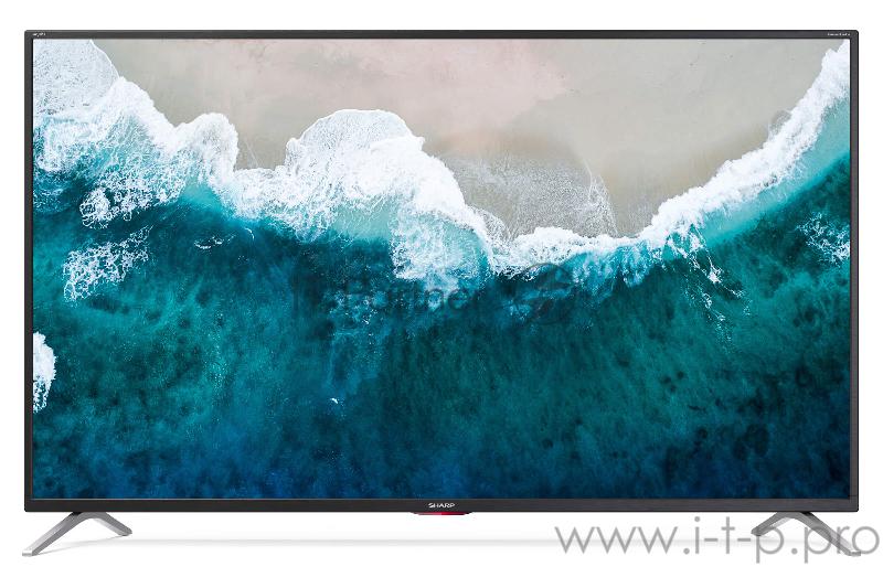 Телевизор ЖК 50 Sharp Телевизор ЖК 50 Sharp/ 50, UHD, Smart TV (Android), DVB-S/S2/T2/C/T, HDR10+, DTS Virtual, Harman Kardon, 2х10Вт, Bluetooth, 3xUSB, слот SD, черный