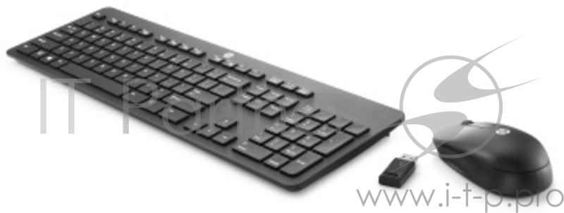 Комплект (клавиатура+мышь) HP (Bulk Pack 12) Wireless Business Slim Keyboard and Mouse