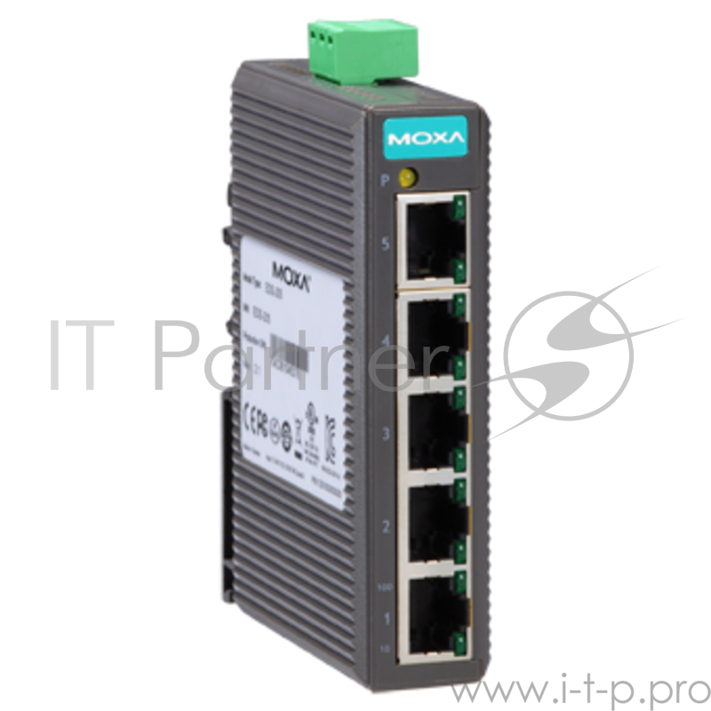 Коммутатор компактный 5-портовый неуправляемый 10/100 BaseT(X) Ethernet, в пластиковом корпусе, -10...+60C, российское производство