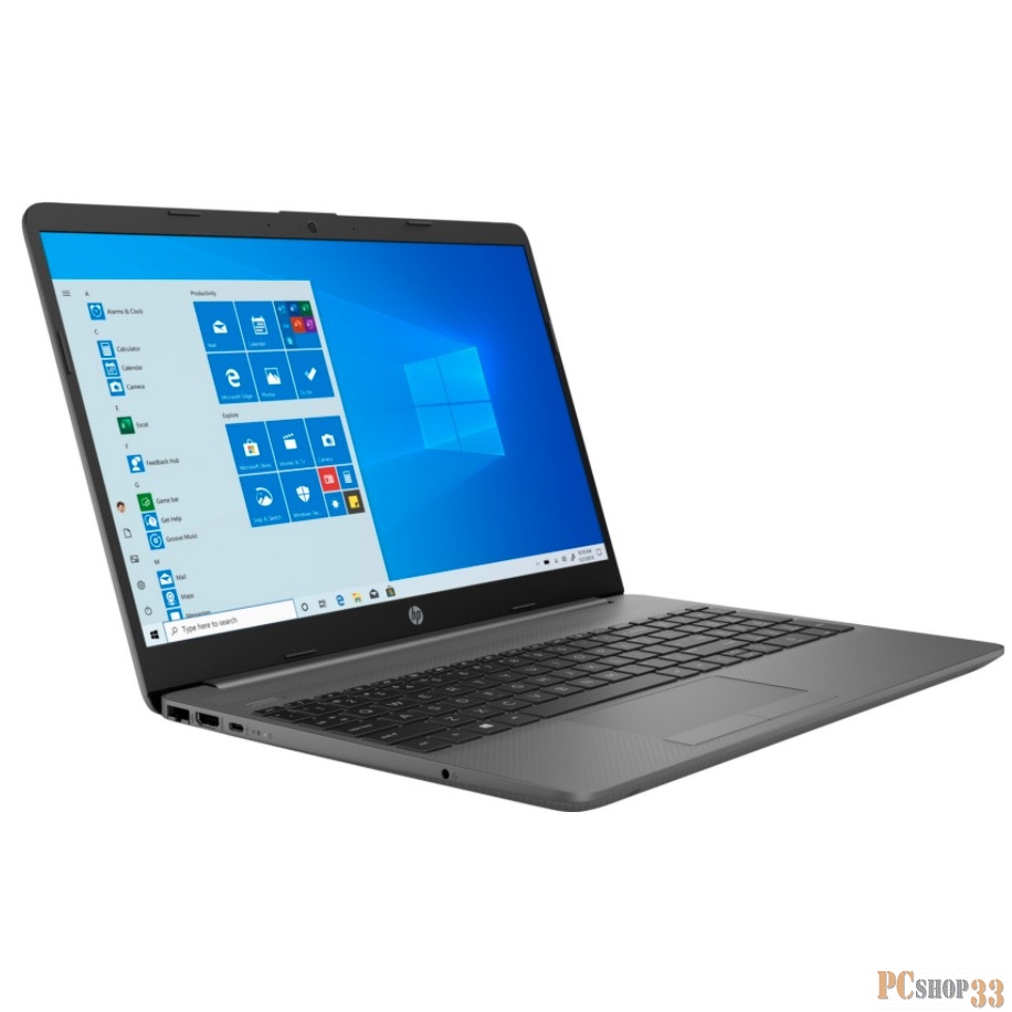 Ноутбук HP15 15-dw1045ur 15.6 FHD, Intel Pentium-6405U, 4Gb, 256Gb SSD, no ODD, FreeDOS, серый