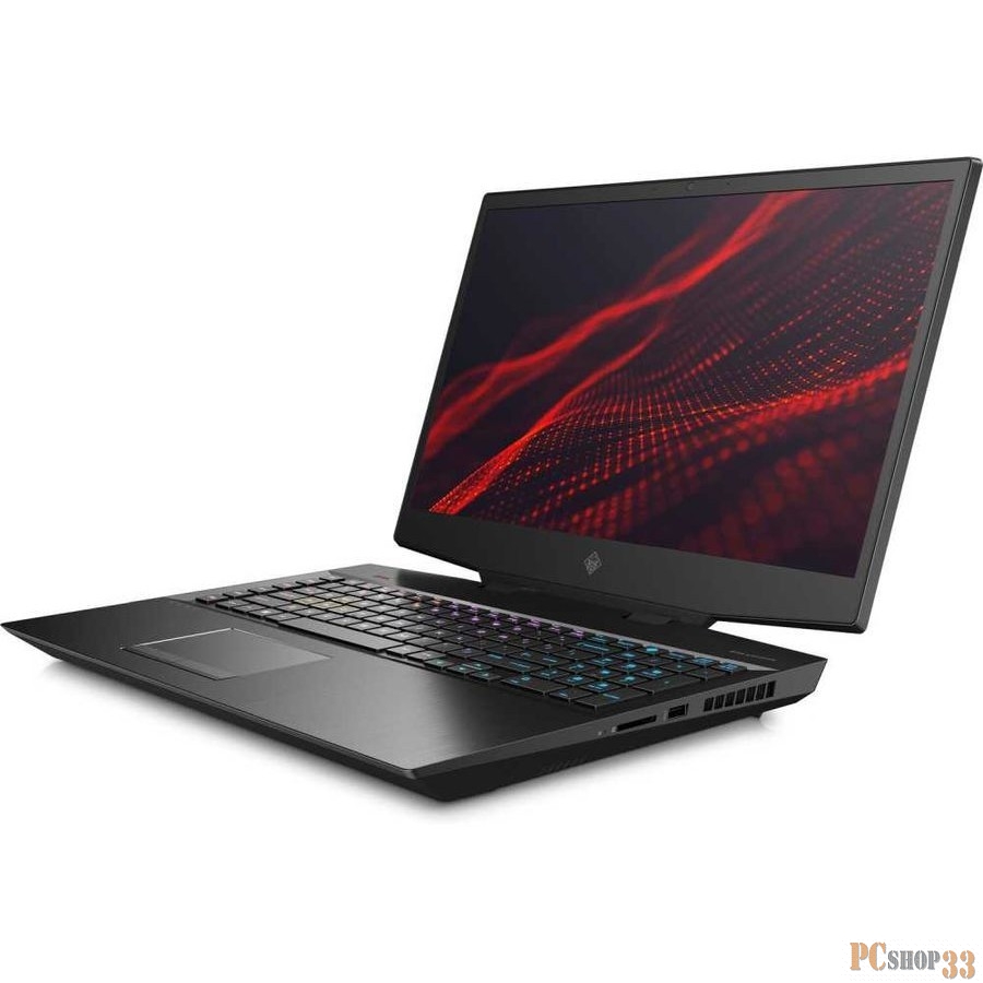 Ноутбук 17.3 FHD HP Omen 17-cb1028ur black (Core i5 10300H/16Gb/512Gb SSD/2060 6Gb/DOS) (22T80EA)