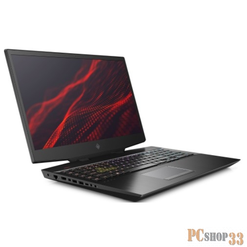 Ноутбук 17.3 FHD HP Omen 17-cb1028ur black (Core i5 10300H/16Gb/512Gb SSD/2060 6Gb/DOS) (22T80EA)
