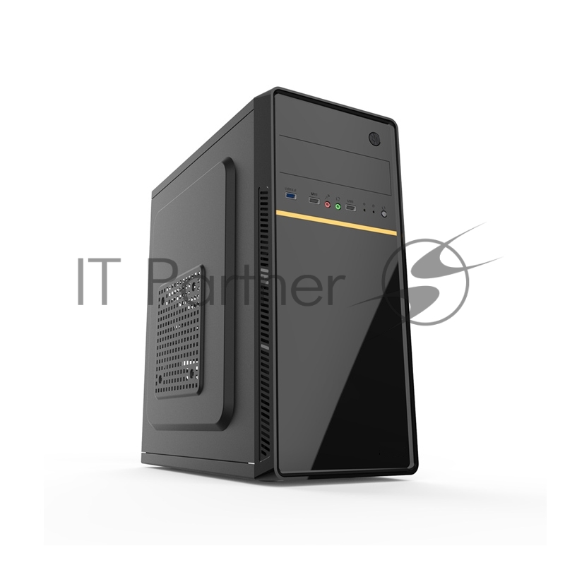 Корпус Miditower ExeGate AA-328U-450W-8 (ATX, БП AA450W с вент. 8см, 2*USB+1*USB3.0, аудио, черный)