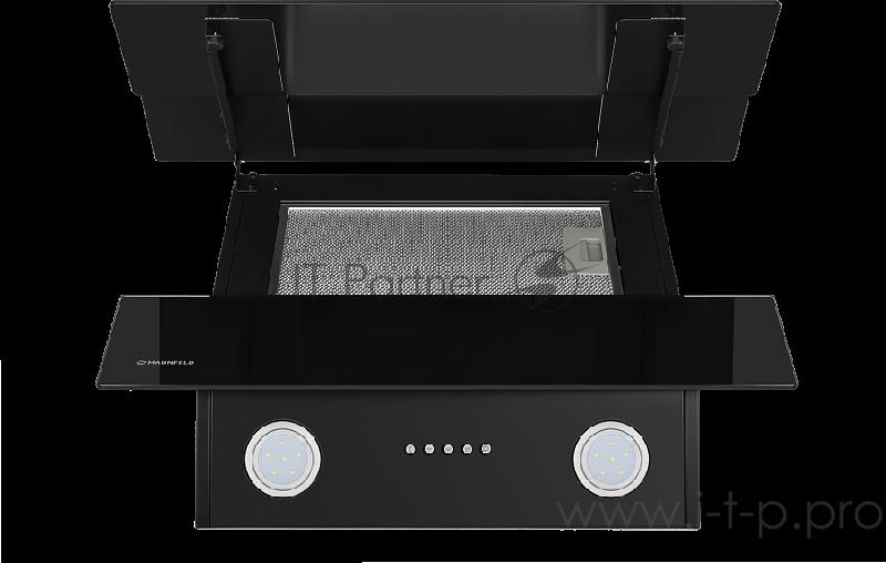 ВЫТЯЖКА MAUNFELD LACRIMA 60 Glass Black черное стекло