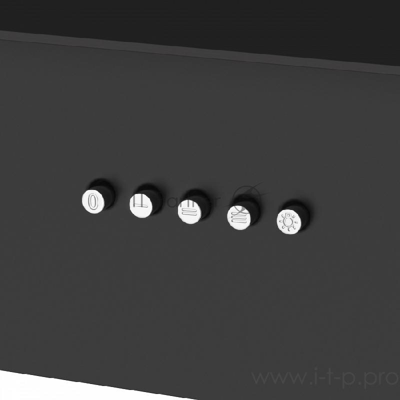 ВЫТЯЖКА MAUNFELD LACRIMA 60 Glass Black черное стекло