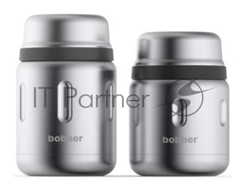 Термос Bobber Jerrycan-470 0.47л. серебристый (JERRYCAN-470/MATTE)