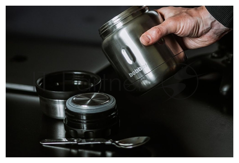 Термос Bobber Jerrycan-700 0.7л. серебристый (JERRYCAN-700/GLOSSY)