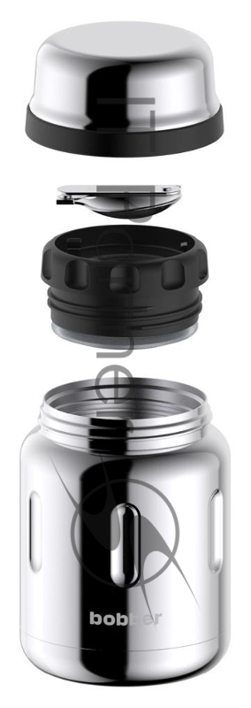 Термос Bobber Jerrycan-700 0.7л. серебристый (JERRYCAN-700/GLOSSY)