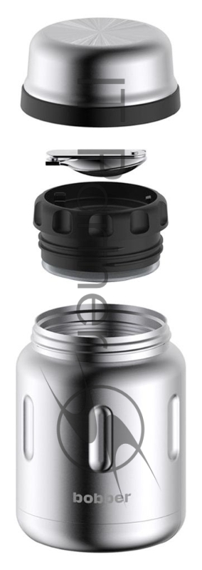 Термос Bobber Jerrycan-700 0.7л. серебристый (JERRYCAN-700/MATTE)
