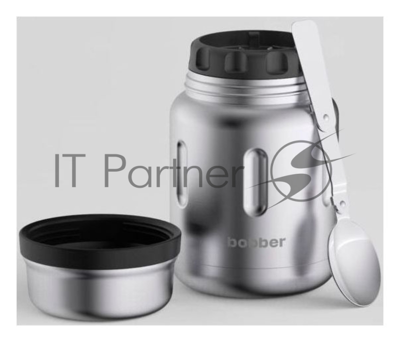 Термос Bobber Jerrycan-700 0.7л. серебристый (JERRYCAN-700/MATTE)