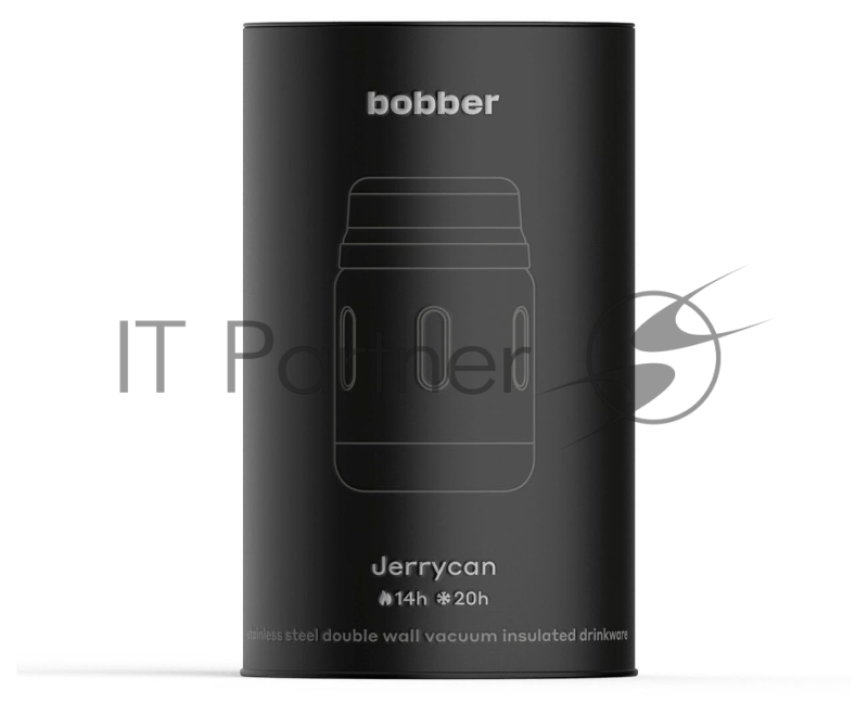 Термос Bobber Jerrycan-700 0.7л. серебристый (JERRYCAN-700/MATTE)