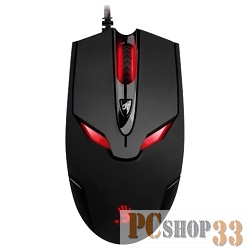 Мышь проводная игровая Bloody V4, USB (черный) 8 кн, 3200 dpi
