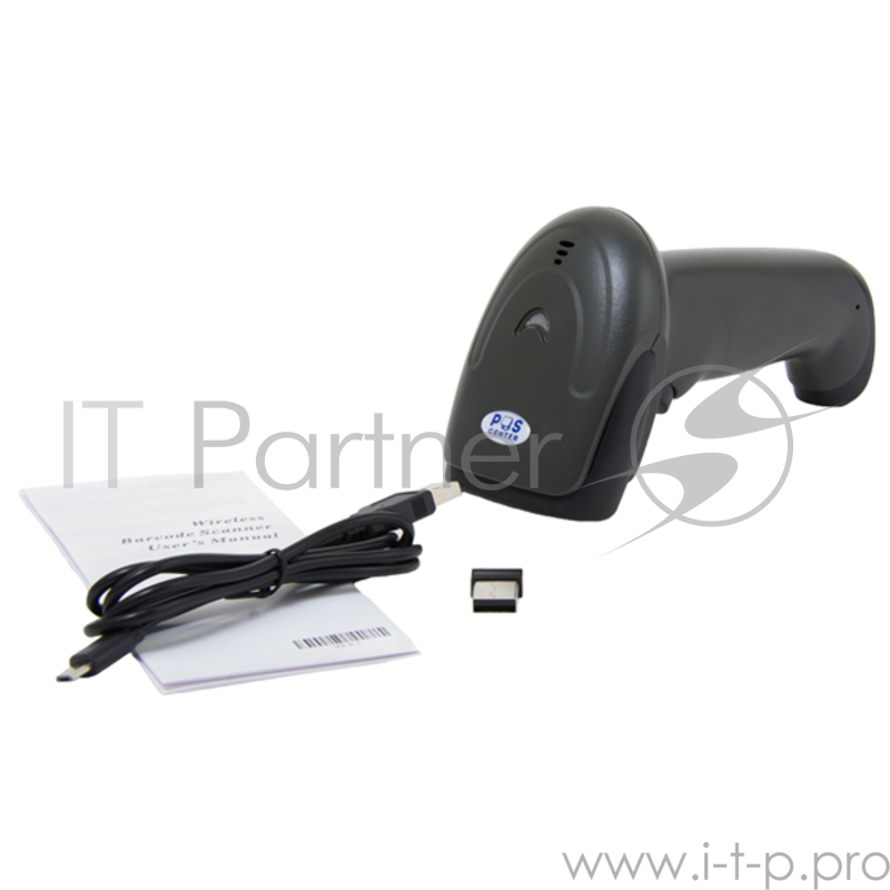 Беспроводной сканер штрихкода Poscenter 2D Bluetooth barcode scanner with transponder, with micro-USB cable