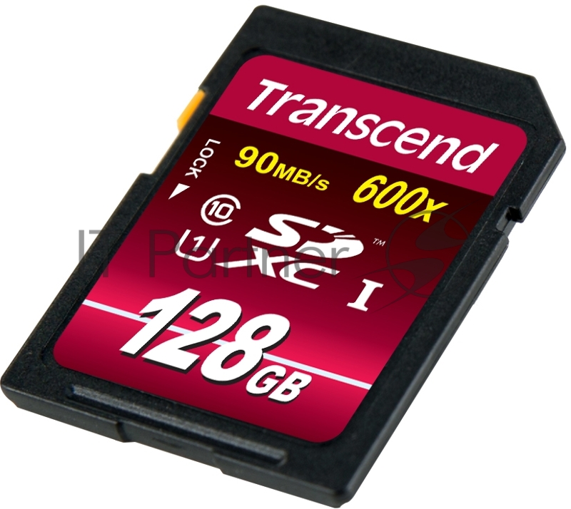 Карта памяти 128ГБ Transcend TS128GSDXC10U1 SecureDigital XC UHS-I Class10