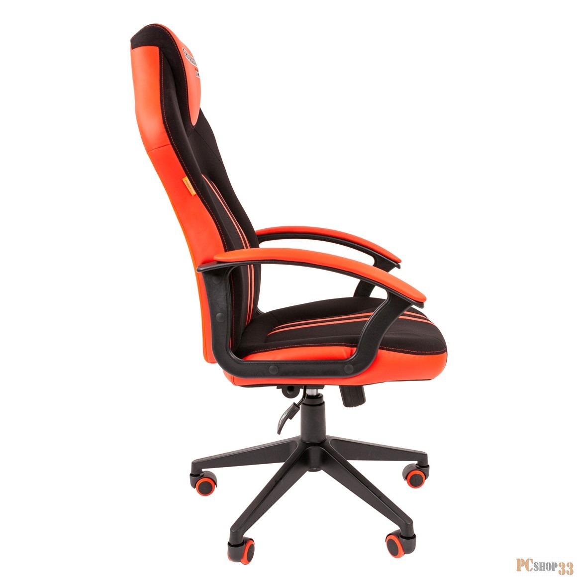 Игровое кресло Chairman game 26 Россия черн.красный