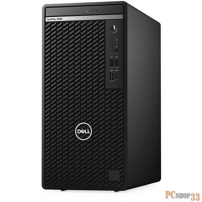 ПК Dell Optiplex 5080 MT Core i5-10500 (3,1GHz) 8GB (1x8GB) DDR4 256GB SSD Intel UHD 630 Linux