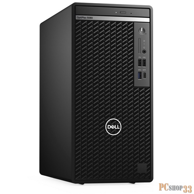 ПК Dell Optiplex 5080 MT Core i5-10500 (3,1GHz) 8GB (1x8GB) DDR4 256GB SSD Intel UHD 630 Linux