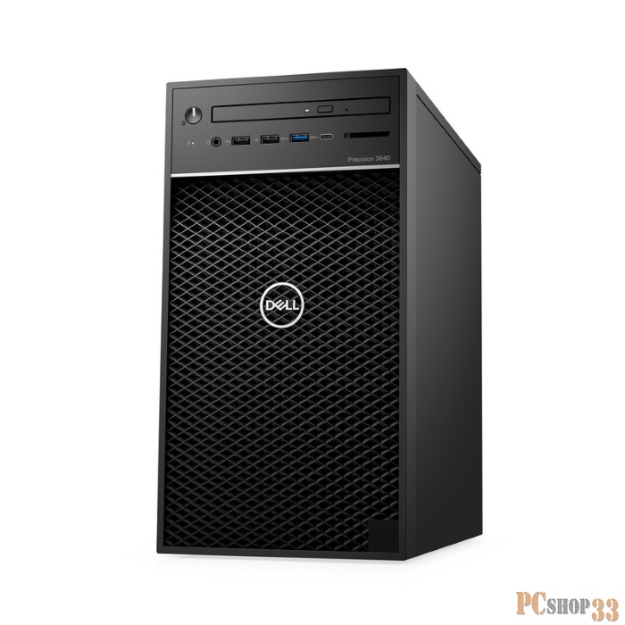 ПК Dell Precision 3640 MT Core i7-10700 (2,9GHz) 8GB (1x8GB) DDR4 256GB SSD (M.2 PCIe) Intel UHD 630 TPM, HDMI 2.0 460W,W10 Pro 3y NBD
