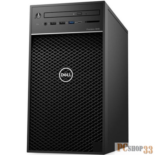ПК Dell Precision 3640 MT Core i9-10900 (2,8GHz)16GB (2x8GB) DDR5 1TB SSD (M.2 PCIe) Nv Quadro RTX 4000 (8GB GDDR6) 550W TPM W10 Pro3 years NBD