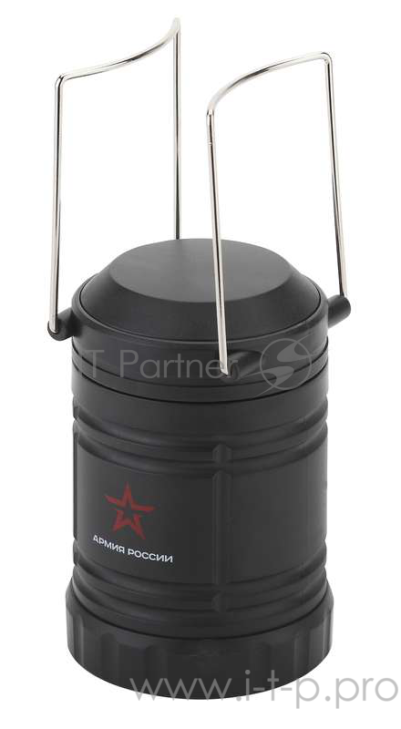 Фонари ЭРА Б0030188 Кемпинговый фонарь KB-502 Заря {3х1,5Вт СОВ светодиода, алюминий, магнит, ушко для подвешивания, складной механизм, 3хАА в комплекте}