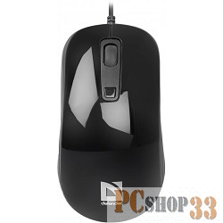 Мышь Defender Datum MB-060 Black {Проводная оптическая мышь, 3кн+кл 1000/1600dpi} 52060