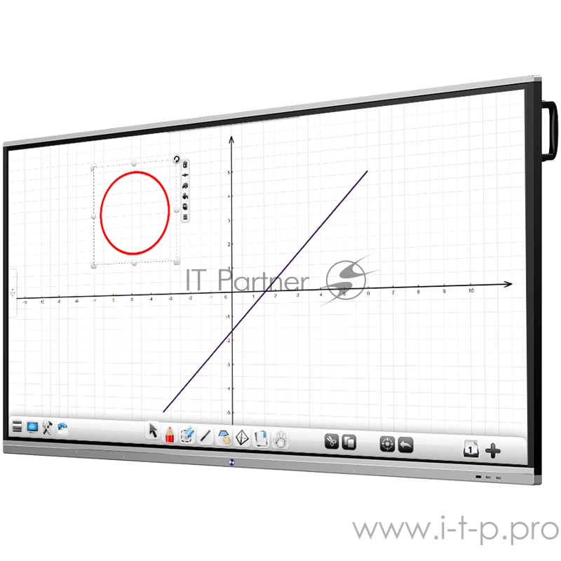 Интерактивная панель Prestigio MultiBoard (Monoblock) 75 L Series: UHD: 3840x2160, Dual OS: Android 8.0 & Windows PC: Core i7 CPU / 8GB RAM / 256GB SSD / independent graphics card, IR MultiTouch 20 TP, 1 smart pen, 2 double colors pens, 4 regular pen