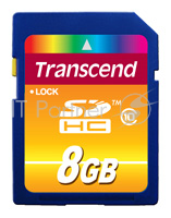 Карта памяти 8ГБ Transcend TS8GSDHC10 SecureDigital HC Class10