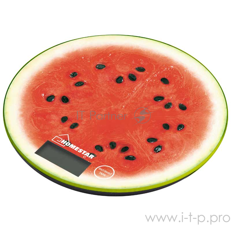 HomeStar Весы кухонные электронные HOMESTAR HS-3007S, 7 кг, арбуз
