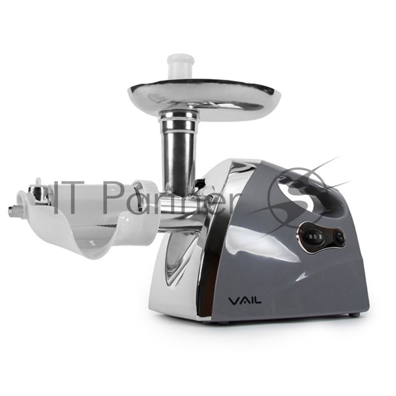 Мясорубка электрическая VAIL VL-5401 серая 1800 Вт. с соковыжималкой