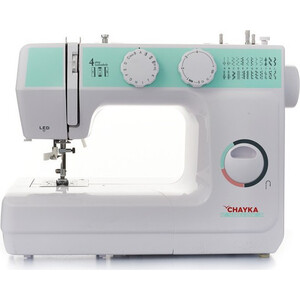 Швейная машина ЧАЙКА 425М 25 операции: прямая строчка, зигзаг, потайные строчки, декоративные строчки, трикотажные строчки, оверлочные строчки, петля п/авт. вертик. челнок съёмная рукавная панель нитевдеватель