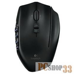 Мышь Logitech G600 MMO Gaming черная Optical 200-8200 dpi USB (910-002865)