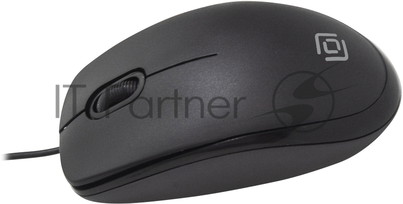 Мышь Oklick 195M черный оптическая (800dpi) USB