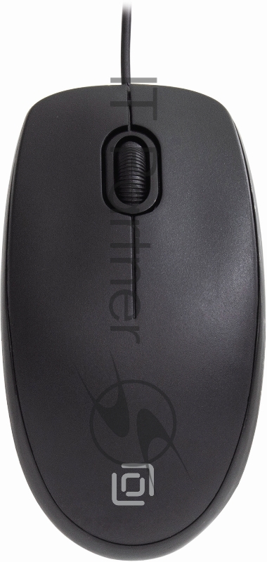 Мышь Oklick 195M черный оптическая (800dpi) USB