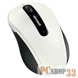 Мышь Microsoft Wireless mobile mouse 4000 BlueTrack Mac/Win USB white (D5D-00012)