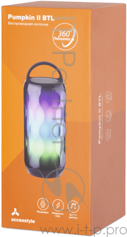 Акустическая система Accesstyle Беспроводная колонка Accesstyle Pumpkin II BTL