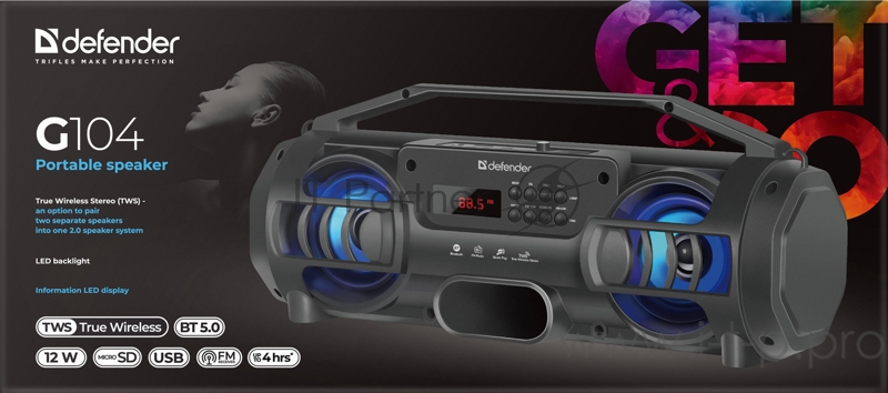 Акустическая система 2.0 G104 65104 DEFENDER