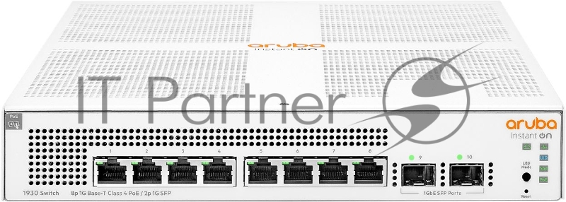 Коммутатор HPE Aruba IOn 1930 8G 2SFP 124W Switch