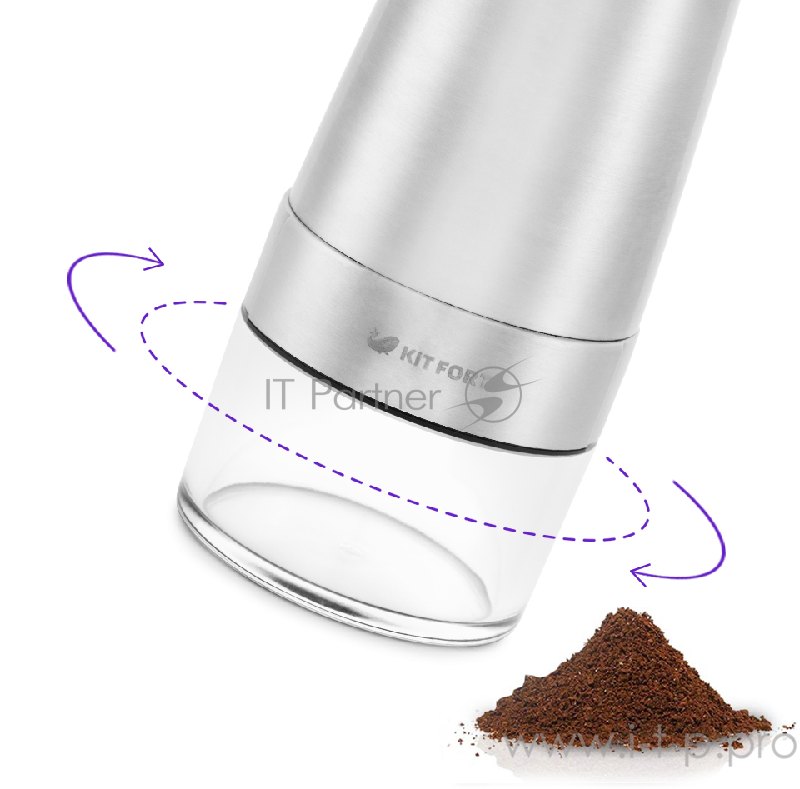 Мельница для кофе Kitfort Питание 5 В, 1 А 2.Аккумулятор Li-Ion 3,7 В, 0,7 А*ч.