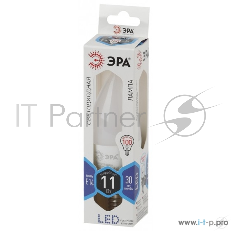 ЭРА Светодиодные лампы ЭРА Б0032993 Светодиодная лампа LED smd BXS-11w-840-E14