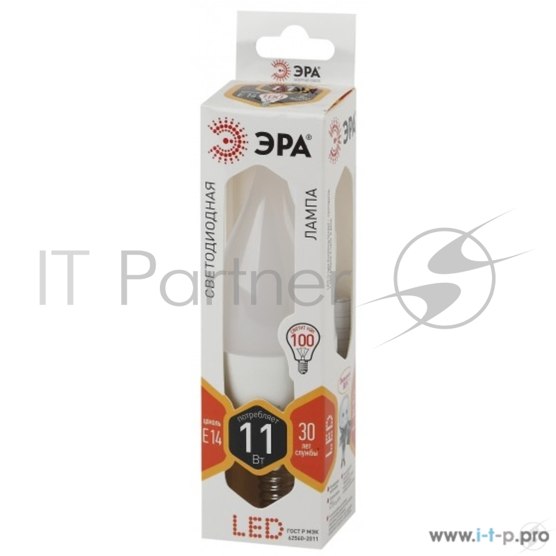 ЭРА Светодиодные лампы ЭРА Б0032992 Светодиодная лампа LED smd BXS-11w-827-E14